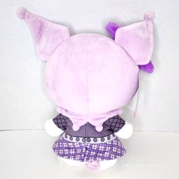 KUROMI SKELETON ☠️ Punks Plush Sanrio Hello Kitty & Friends ☆ NWT ☆ - Picture 4 of 6